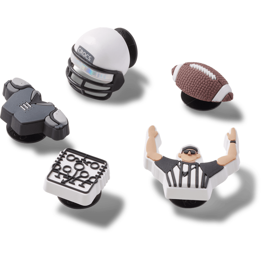 Football Team 5 Pack Jibbitz™ charms | Crocs Women / Men