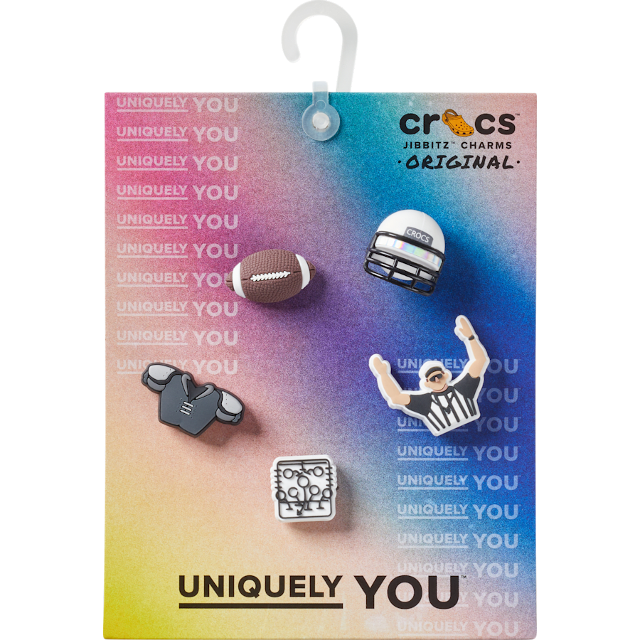 Football Team 5 Pack Jibbitz™ charms | Crocs Women / Men