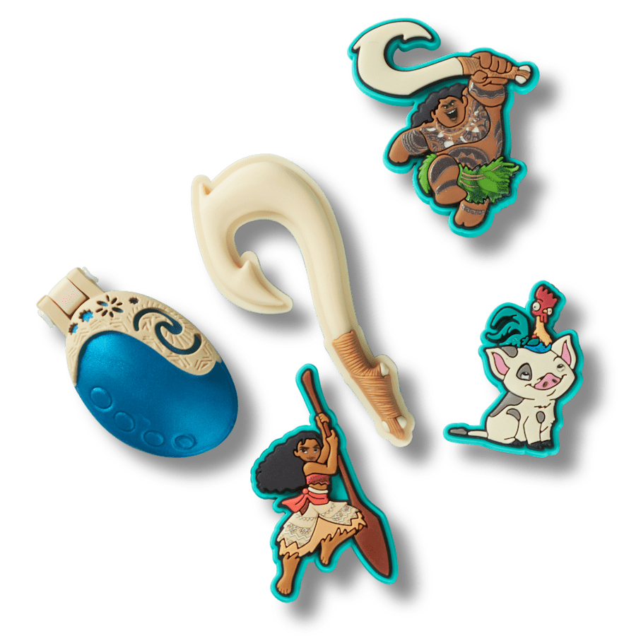 Disney Moana 5 Pack Jibbitz™ charms | Crocs Women / Men / Kids