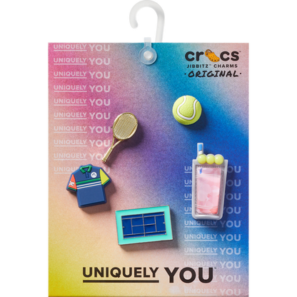 Day at The Tennis Court 5 Pack Jibbitz™ charms | Crocs Women / Men