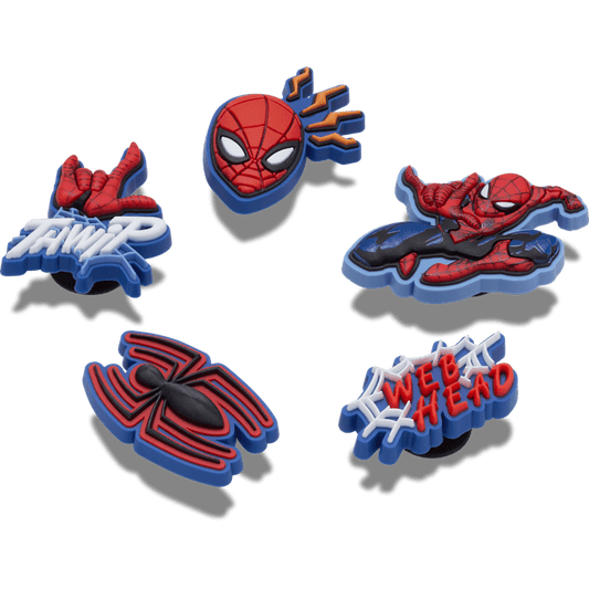 Spiderman 5 Pack Jibbitz™ charms | Crocs Women / Men / Kids