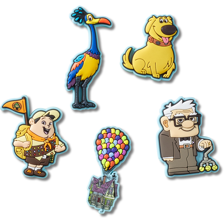Pixar UP 5 Pck Jibbitz™ charms | Crocs Women / Men / Kids