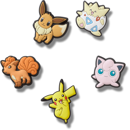 Pokemon Character 5 Pck Jibbitz™ charms | Crocs Women / Men