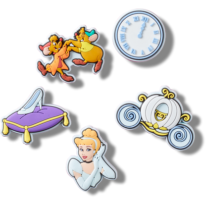 Cinderella 5 Pack Jibbitz™ charms | Crocs Women / Men / Kids