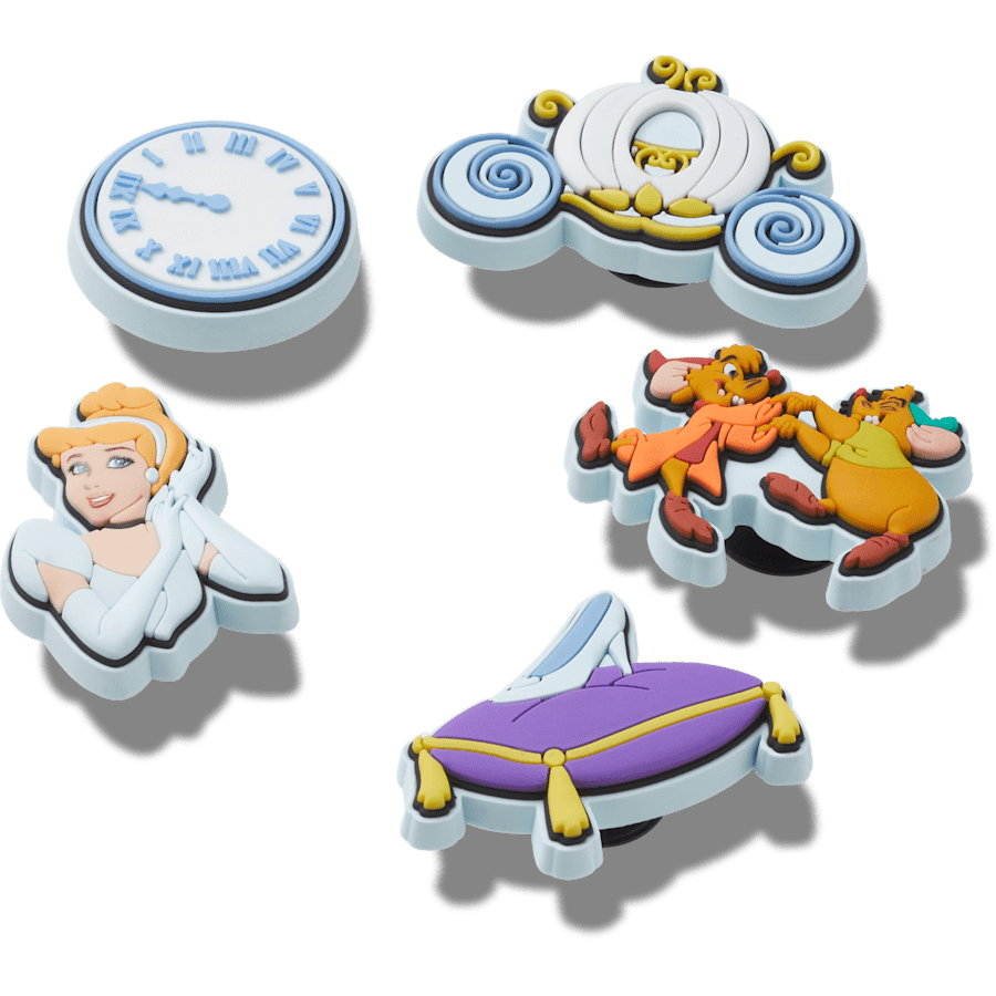 Cinderella 5 Pack Jibbitz™ charms | Crocs Women / Men / Kids