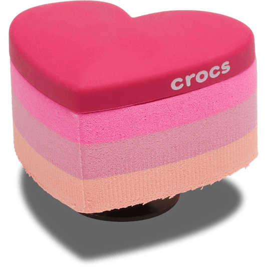 Stacked Pink Heart Jibbitz™ charms | Crocs Women / Men
