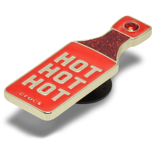 Gold Hot Hot Hot Sauce Jibbitz™ charms | Crocs Women / Men
