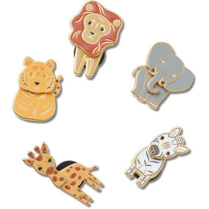 Enamel Safari 5 Pack Jibbitz™ charms | Crocs Women / Men