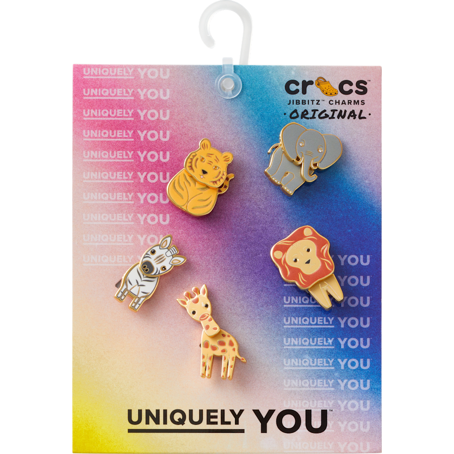 Enamel Safari 5 Pack Jibbitz™ charms | Crocs Women / Men