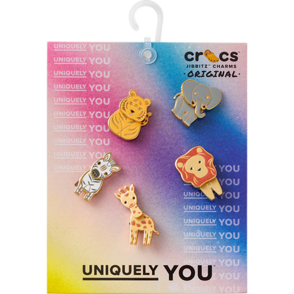 Enamel Safari 5 Pack Jibbitz™ charms | Crocs Women / Men