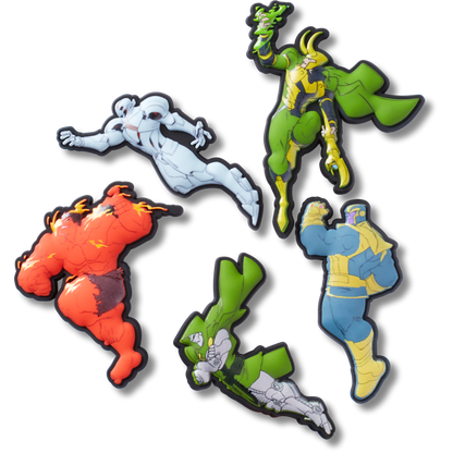Avengers Villains 5Pck Jibbitz™ charms | Crocs Women / Men / Kids