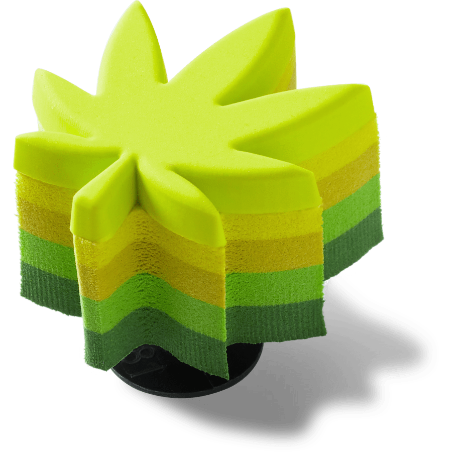 Stacked Hemp Leaf Jibbitz™ charms | Crocs Women / Men