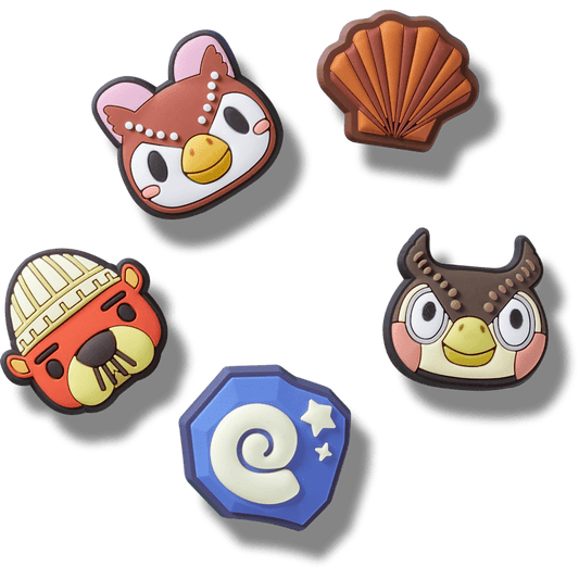 Animal Crossing Collector 5 Pack Jibbitz™ charms | Crocs Women / Men / Kids