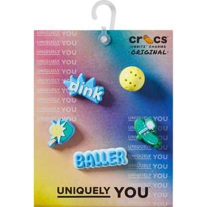 Pickle Ball 5 Pack Jibbitz™ charms | Crocs Women / Men