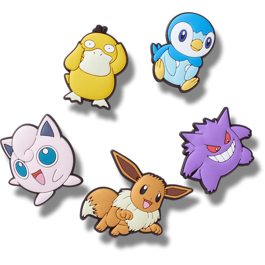 Pokemon Assrtd 5 Pck Jibbitz™ charms | Crocs Women / Men