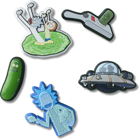 Rick and Morty 5 Pack Jibbitz™ charms | Crocs Women / Men