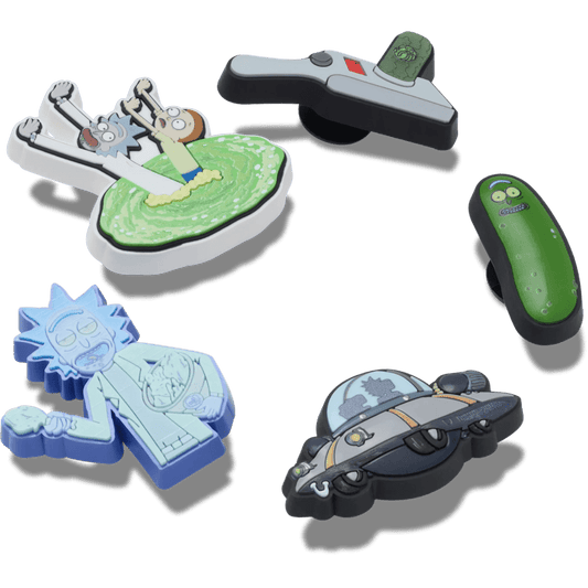 Rick and Morty 5 Pack Jibbitz™ charms | Crocs Women / Men