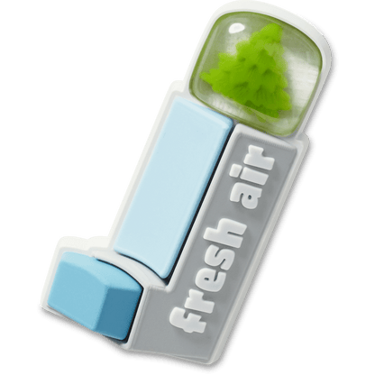 Dimensional Fresh Air Inhaler Jibbitz™ charms | Crocs Women / Men