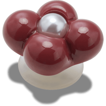 Expressive Floral Maroon Jibbitz™ charms | Crocs Women / Men