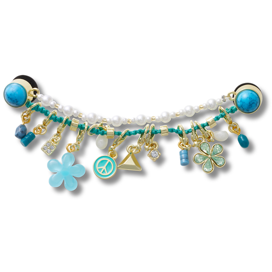 Blue Adjustable Charm Chain Jibbitz™ charms | Crocs Women / Men / Kids