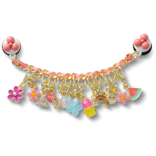 Pink Adjustable Charm Chain Jibbitz™ charms | Crocs Women / Men / Kids