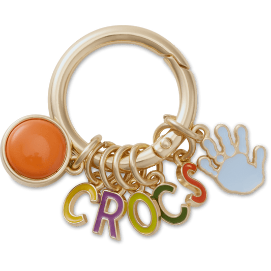 Crafted Crocs Ring Keychain Jibbitz™ charms | Crocs Women / Men