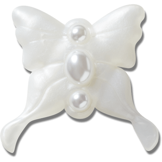 Meta Jelly White Butterfly Jibbitz™ charms | Crocs Women / Men