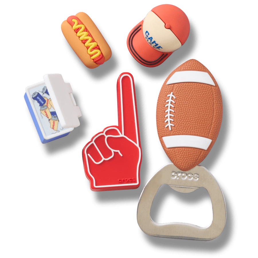 Tailgate 5 Pack Jibbitz™ charms | Crocs Women / Men