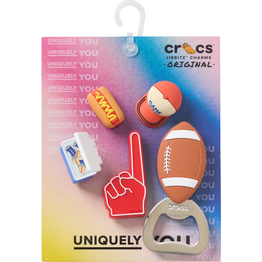 Tailgate 5 Pack Jibbitz™ charms | Crocs Women / Men