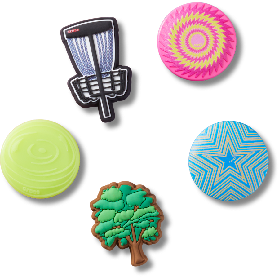 Disc Golf 5 Pack Jibbitz™ charms | Crocs Women / Men