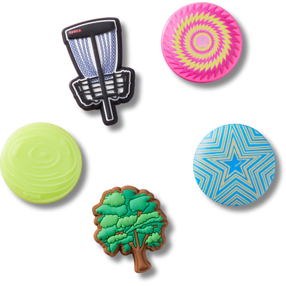 Disc Golf 5 Pack Jibbitz™ charms | Crocs Women / Men