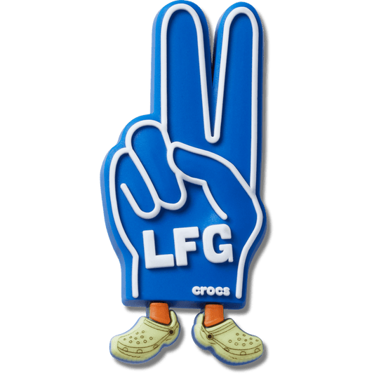 LFG Foam Peace Sign Jibbitz™ charms | Crocs Women / Men