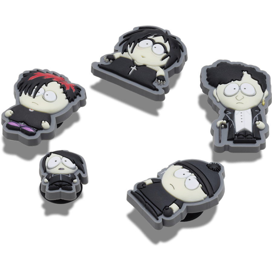 South Park Goth Kids 5 Pack Jibbitz Shoe Charm | Crocs Women / Men / Kids
