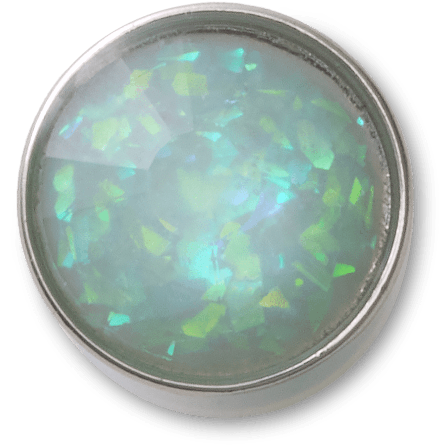 Opal Circle Gem Jibbitz™ charms | Crocs Women / Men
