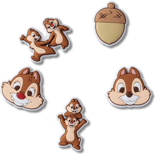 Disney Chip n Dale 5 Pack Jibbitz™ charms | Crocs Women / Men / Kids