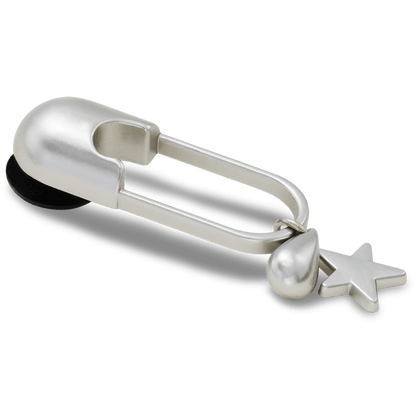 Silver Meta Safety Pin Jibbitz™ charms | Crocs Women / Men