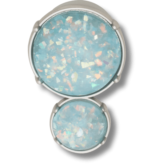 Opalescent Meta Double Gem Jibbitz™ charms | Crocs Women / Men