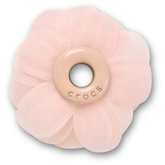 Pink Chiffon Grommet Jibbitz™ charms | Crocs Women / Men