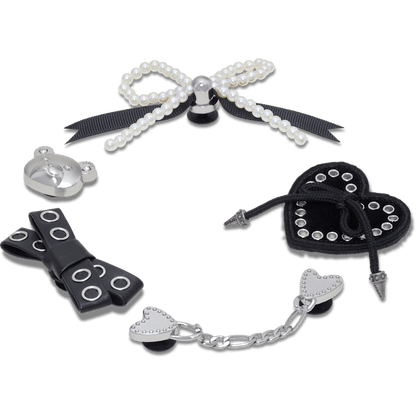Indie Luxe Silver 5 Pack Jibbitz™ charms | Crocs Women / Men