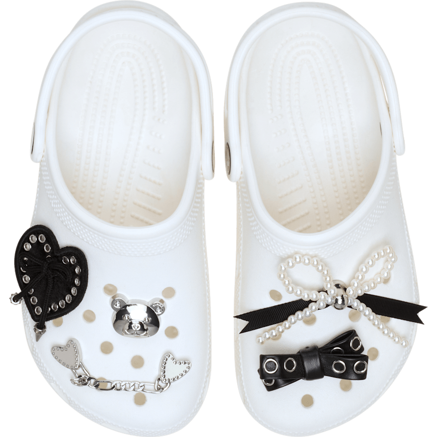 Indie Luxe Silver 5 Pack Jibbitz™ charms | Crocs Women / Men