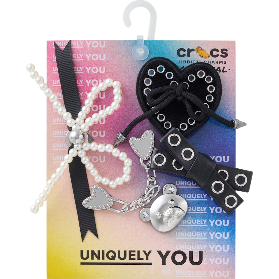 Indie Luxe Silver 5 Pack Jibbitz™ charms | Crocs Women / Men