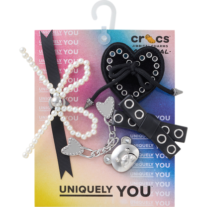 Indie Luxe Silver 5 Pack Jibbitz™ charms | Crocs Women / Men