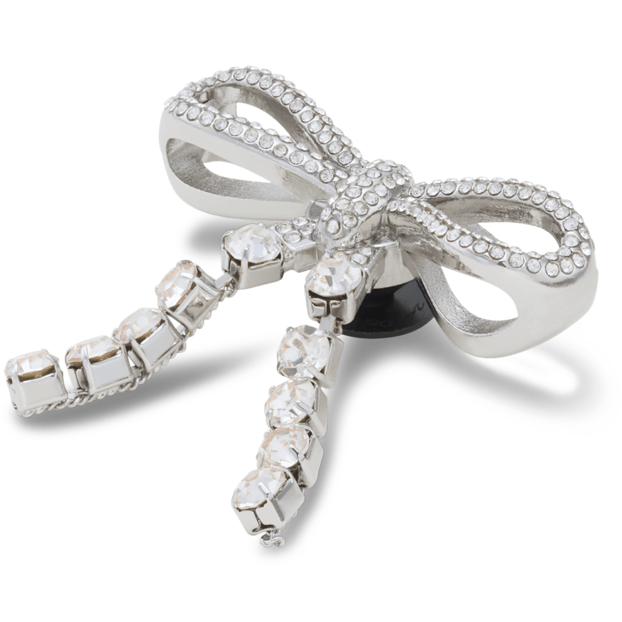 Silver Gem Bow Jibbitz™ charms | Crocs Women / Men