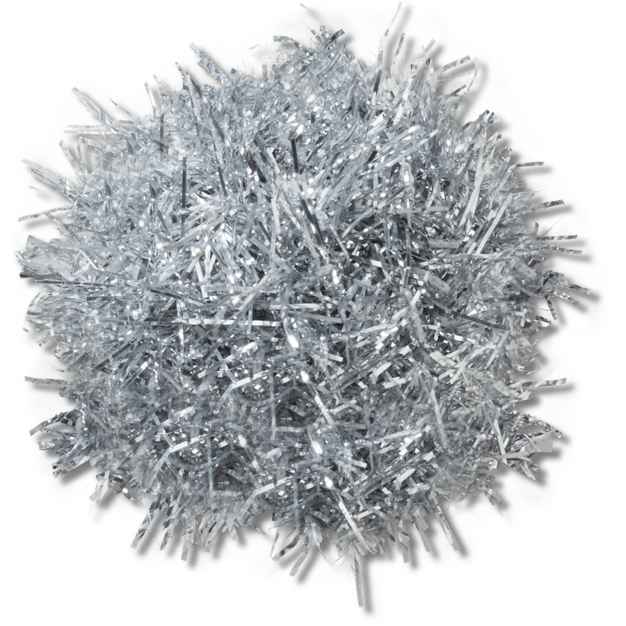 Silver Tinsel Pom Jibbitz™ charms | Crocs Women / Men
