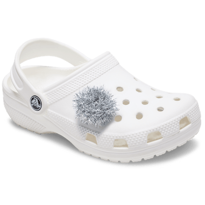 Silver Tinsel Pom Jibbitz™ charms | Crocs Women / Men