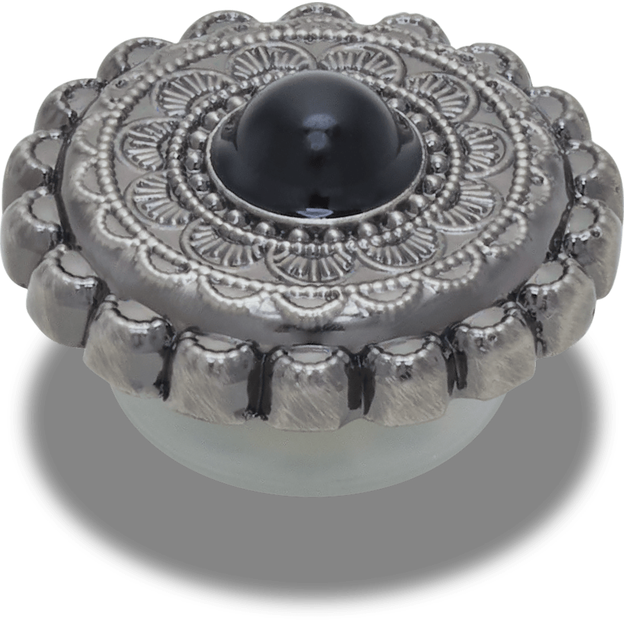 Silver and Black Emblem Jibbitz™ charms | Crocs Women / Men