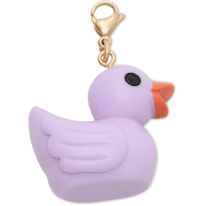 Purple Rubber Duck Charm Jibbitz Shoe Charm | Crocs Women / Men / Kids