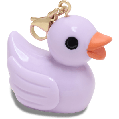 Purple Rubber Duck Charm Jibbitz Shoe Charm | Crocs Women / Men / Kids