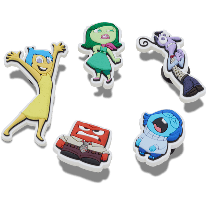 Pixar Inside Out 5 Pack Jibbitz™ charms | Crocs Women / Men / Kids