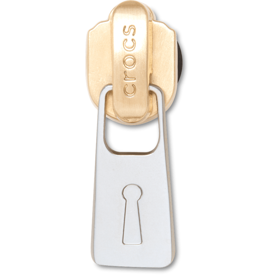 Gold and Silver Zipper Jibbitz™ charms | Crocs Women / Men